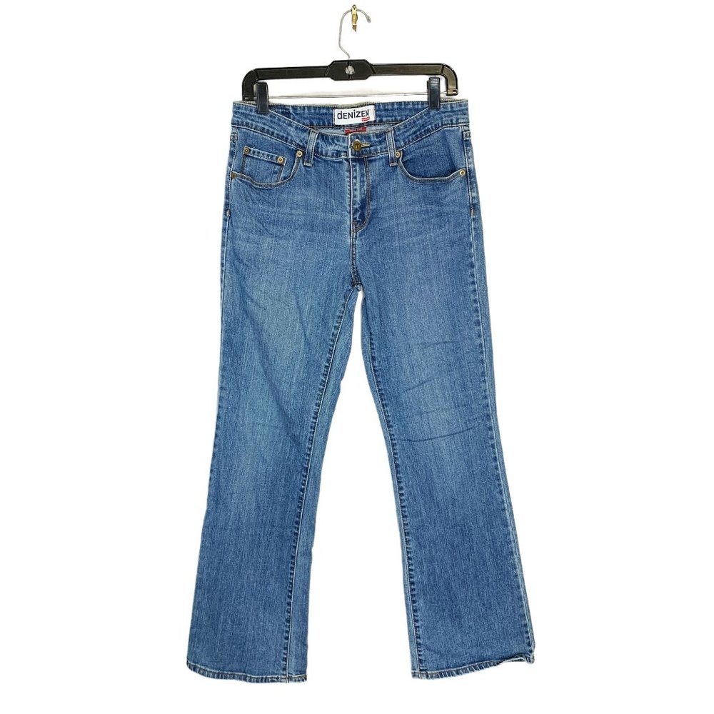 Denizen From Levi's Women's Mid Rise Medium Wash Blue Denim